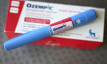 The injectable drug Ozempic is shown