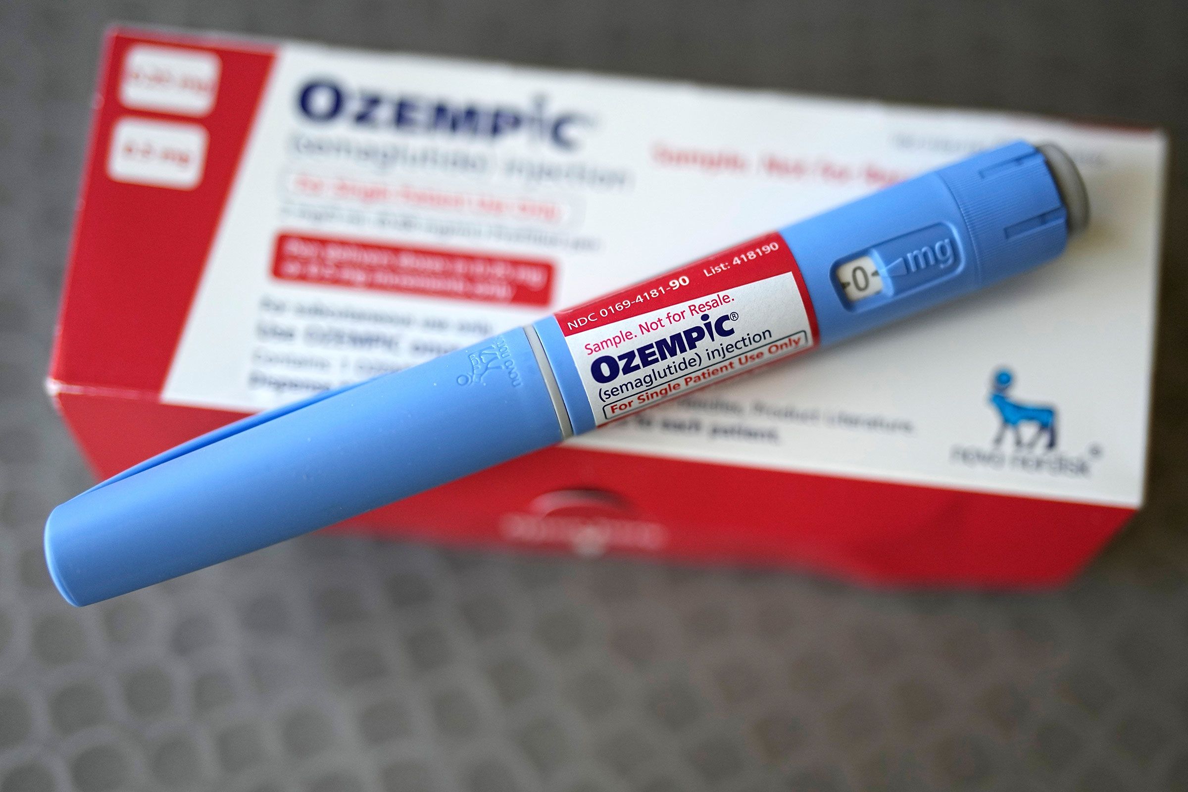 <i>David J. Phillip/AP/File via CNN Newsource</i><br/>The injectable drug Ozempic is shown