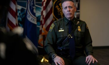 Senior U.S. Border Patrol official Greg Bovino speaks to Associated Press reporters during an interview