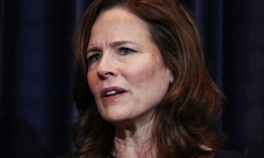 Supreme Court Justice Amy Coney Barrett at the Reagan Library in Simi Valley