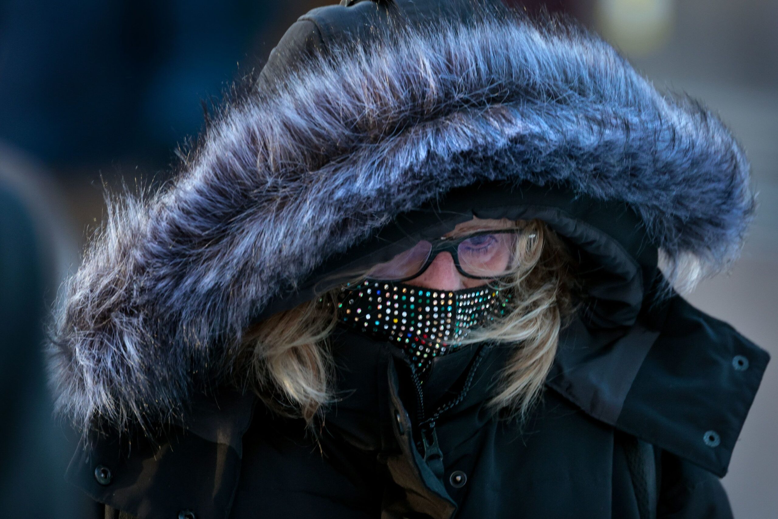 <i>Craig F. Walker/The Boston Globe via Getty Images/FILE via CNN Newsource</i><br/>A commuter is seen bundled for the cold in Boston last January.