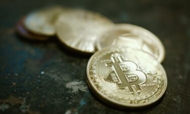 Representation of bitcoin shown in an illustration photo taken in Toulouse