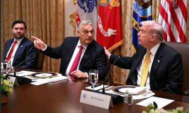Orbán met with US President Donald Trump at the White House on November 7