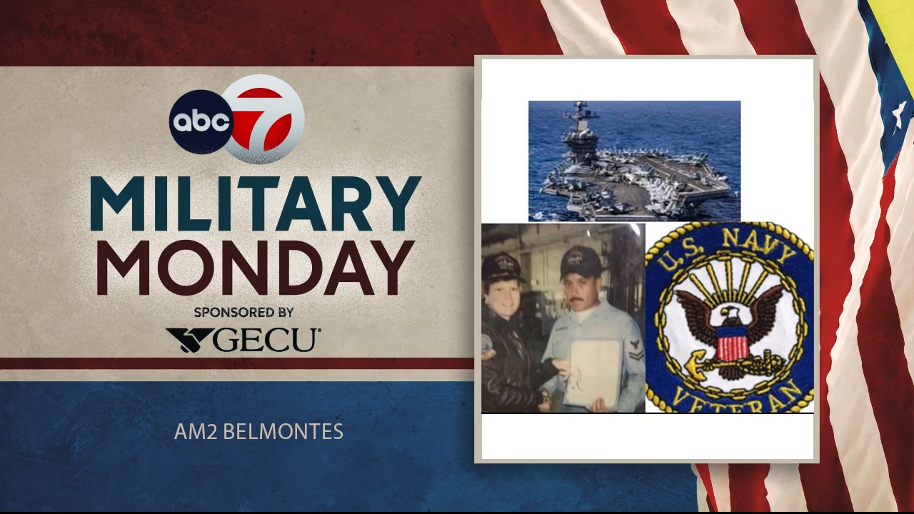 Military Monday: Honoring AM2 Belmontes
