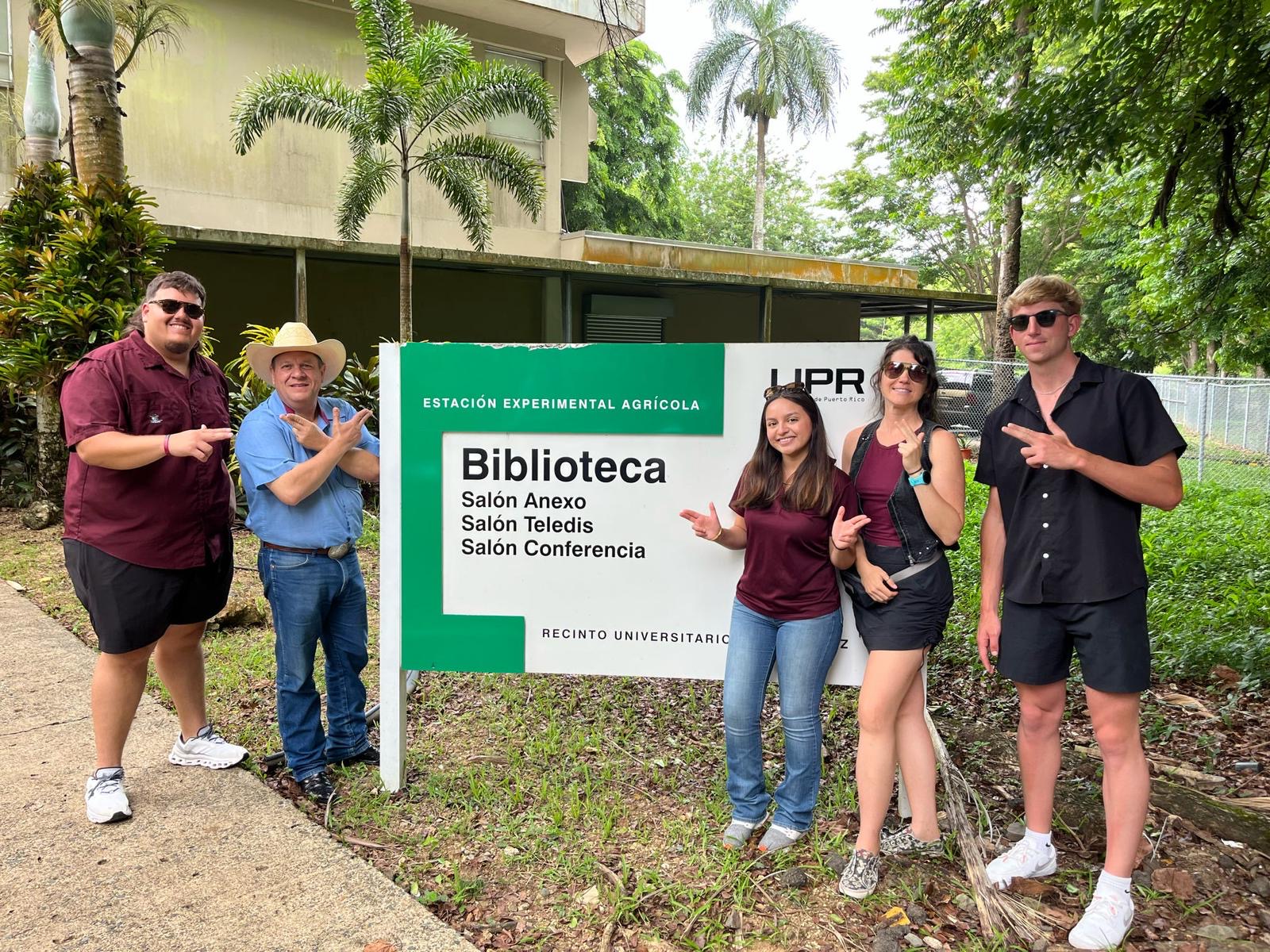 NMSU students study coffee in Puerto Rico