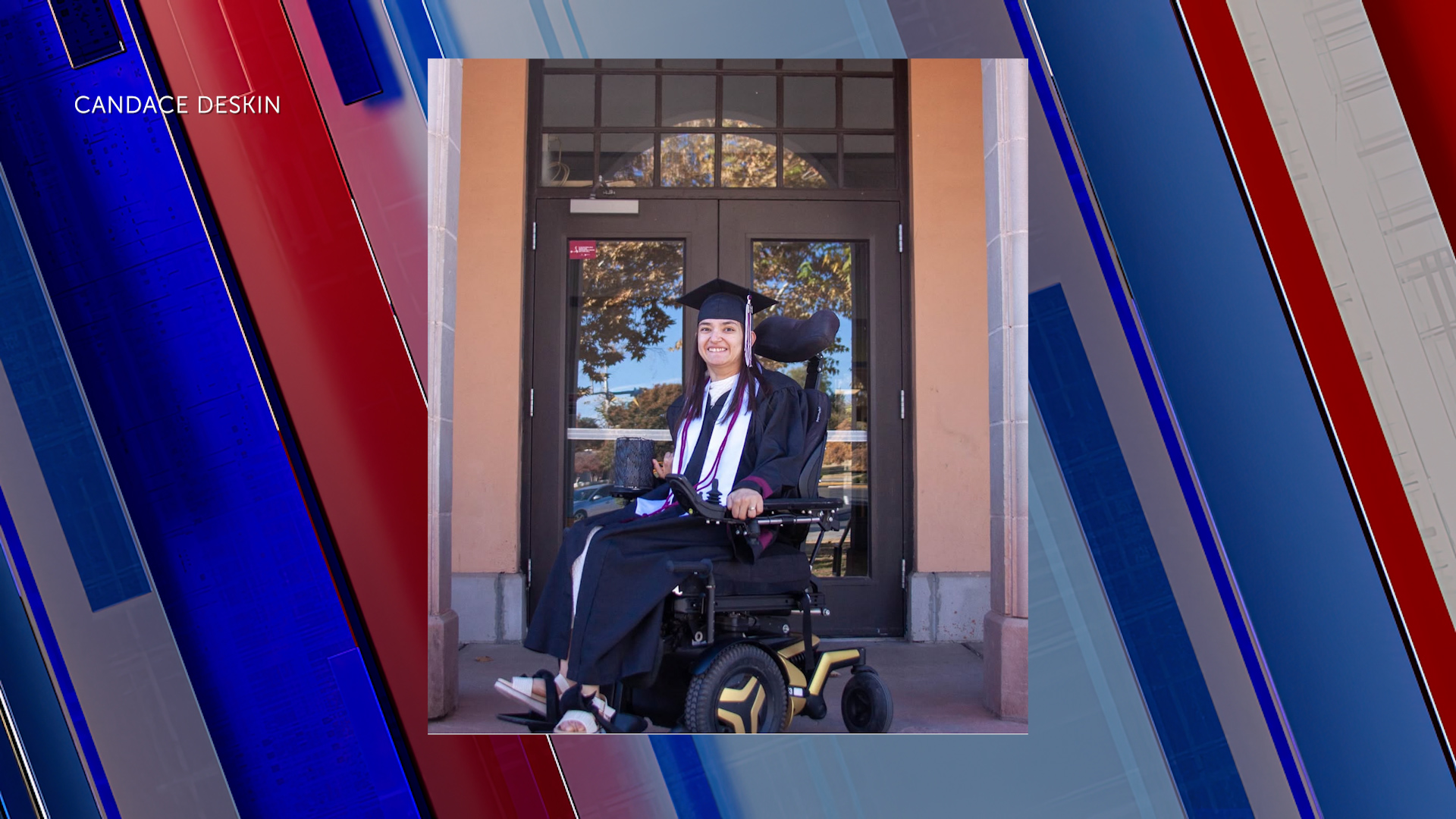 Good Vibes Only: Woman with cerebral palsy graduates from NMSU with honors