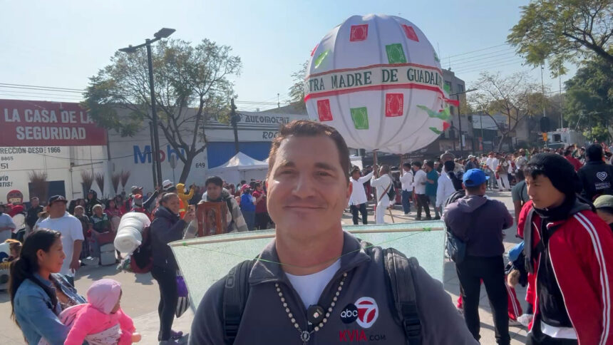 Paul Cicala Basilica Tlacolula baloon