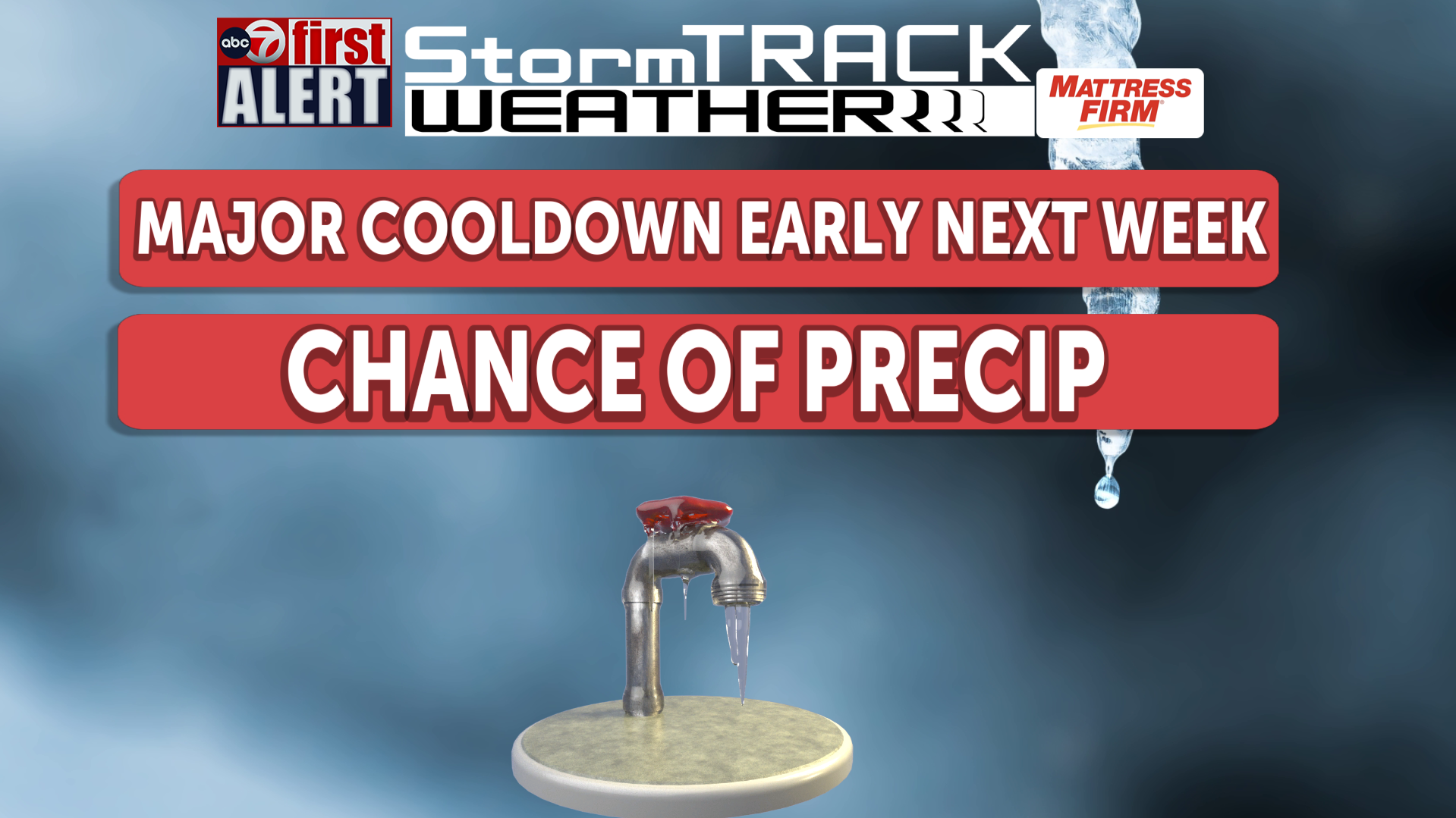 ABC-7 First Alert: Major cold front drops into the Borderland, chance ...