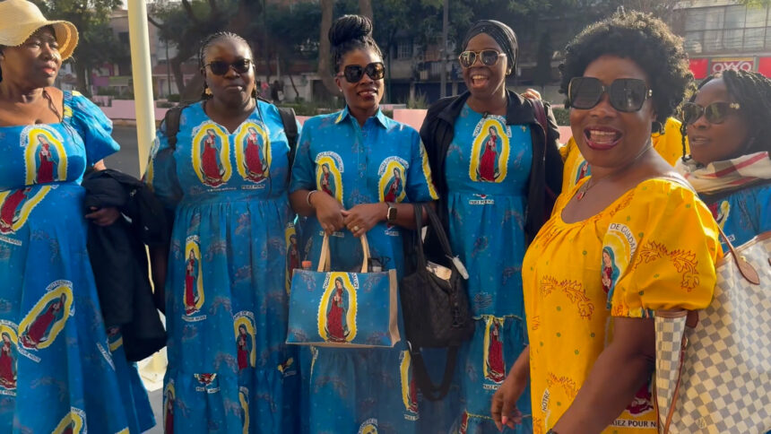 West African pilgrims in Mexico City