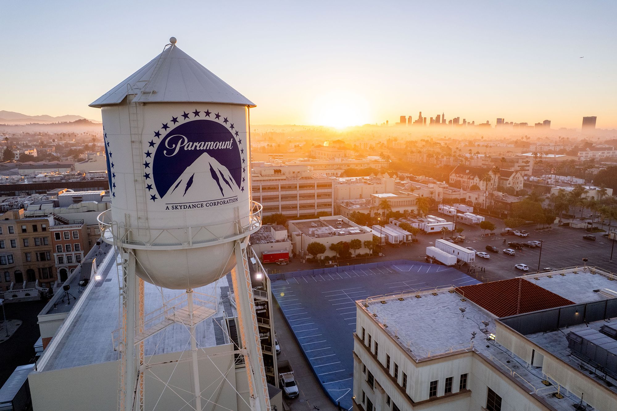The Paramount Studios in Los Angeles