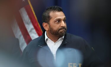 FBI Director Kash Patel speaks during a press conference in New York