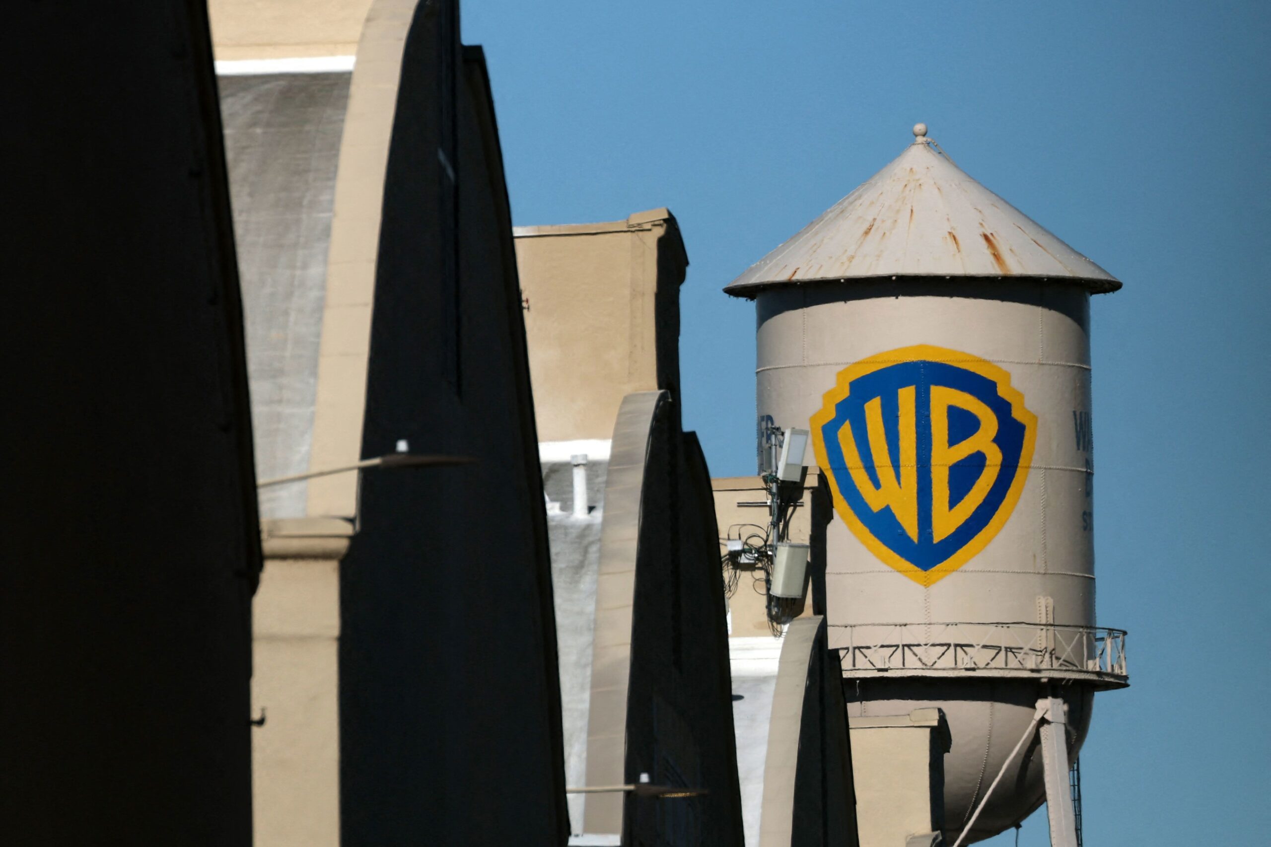 <i>Patrick T. Fallon/AFP/Getty Images via CNN Newsource</i><br/>Warner Bros. Studios is seen in Burbank