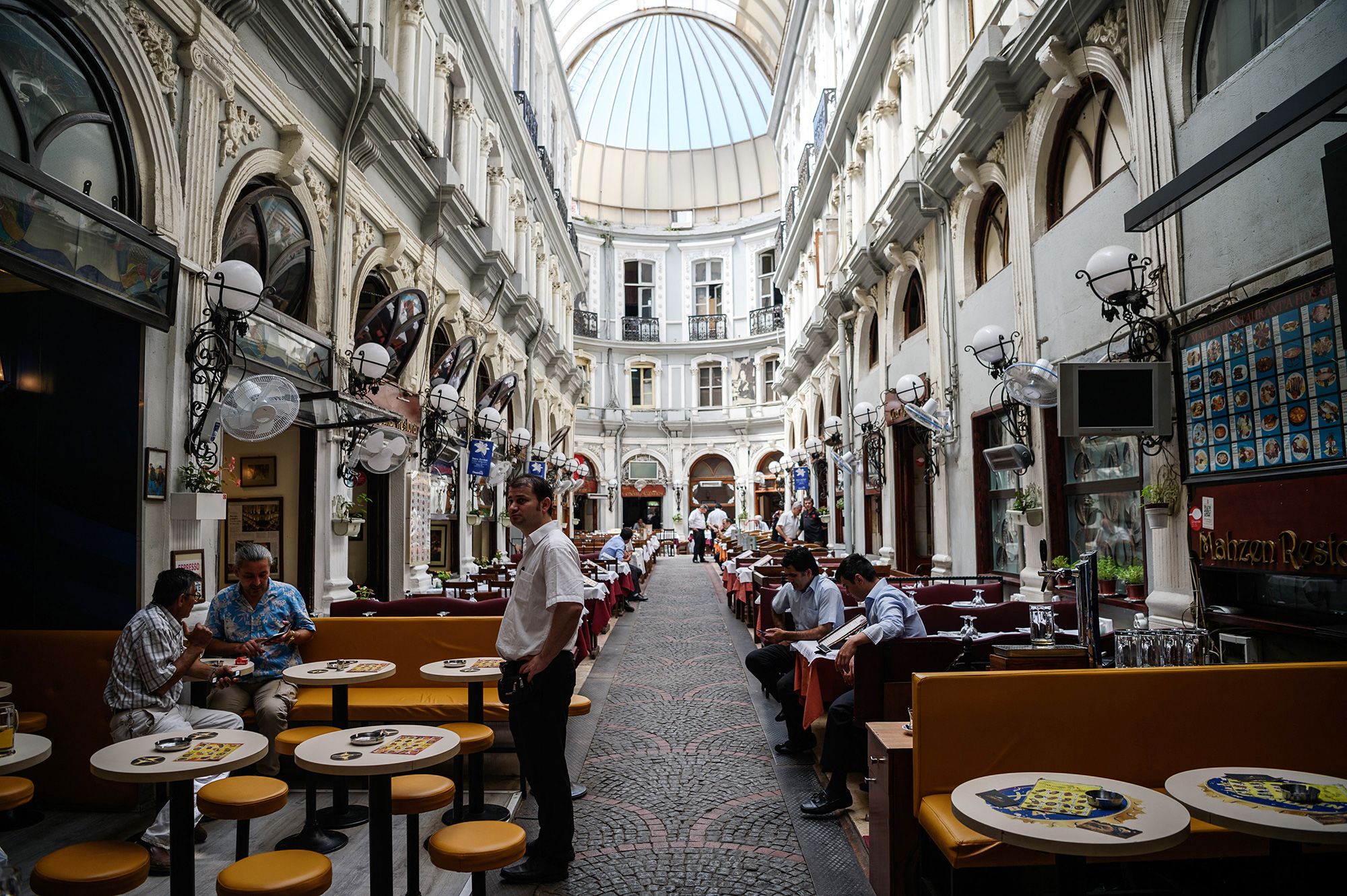 <i>Elif Bayraktar/iStock Editorial/Getty Images via CNN Newsource</i><br/>The Casa Botter was the first Art Nouveau-style building in Istanbul.