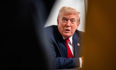President Donald Trump at his Mar-a-Lago club in Florida on Thanksgiving Day.