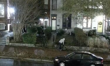 This still from video from the FBI shows the person who placed two viable pipe bombs near the Republican and Democratic National Committee headquarters in Washington