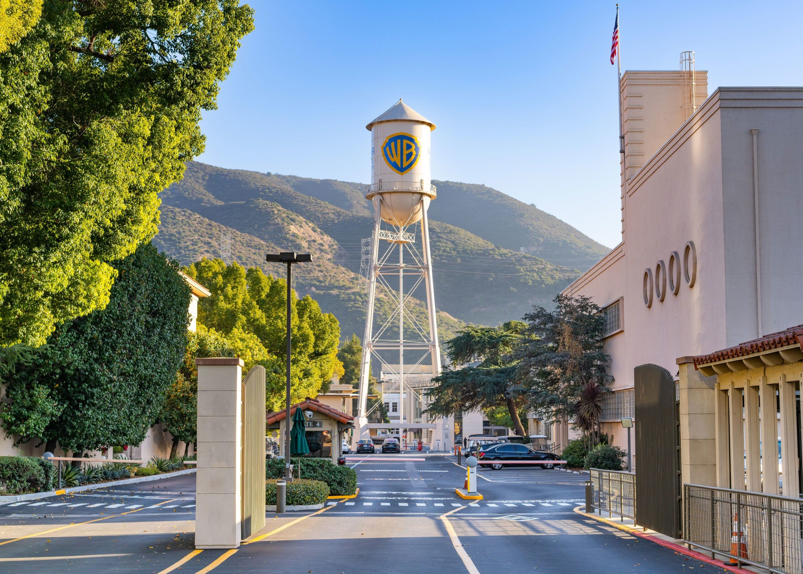 <i>AaronP/Bauer-Griffin/GC Images/Getty Images via CNN Newsource</i><br/>General views of the Warner Bros. studio lot in December 2023 in Burbank