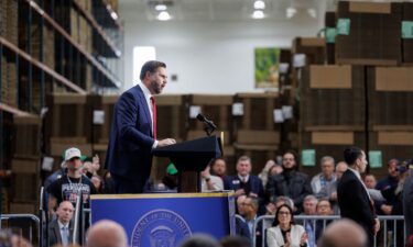 Vice President JD Vance speaks in Allentown