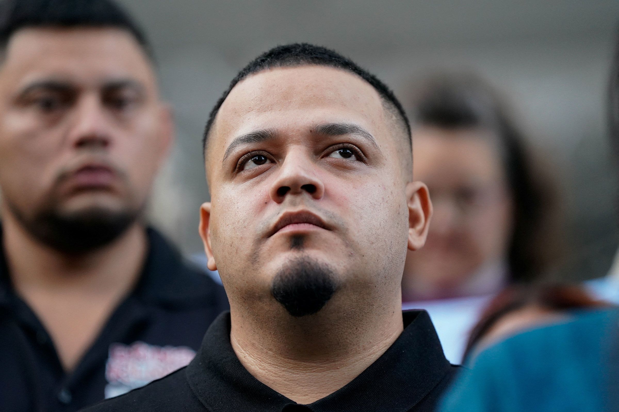 <i>Elizabeth Frantz/Reuters/File via CNN Newsource</i><br/>Kilmar Abrego Garcia attends an event with supporters