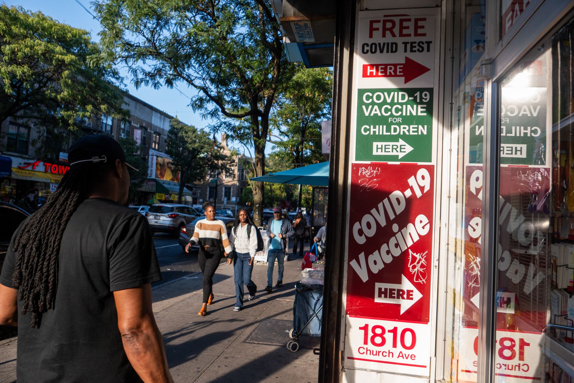 <i>Spencer Platt/Getty Images via CNN Newsource</i><br/>Covid-19 vaccines were universally recommended for all children ages 6 months and older last season.