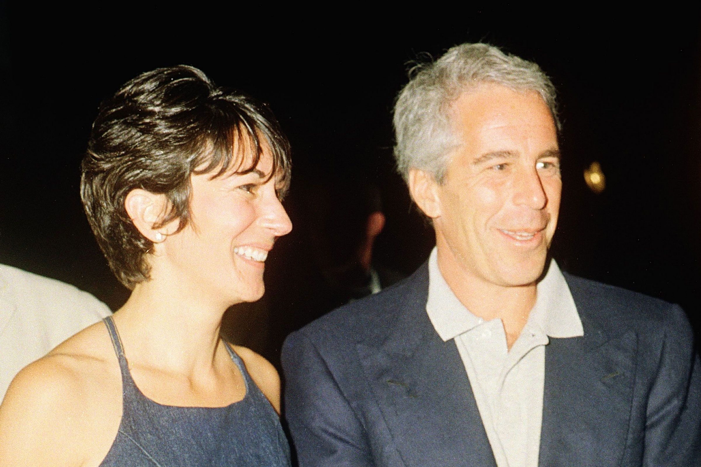 <i>Davidoff Studios Photography/Archive Photos/Getty Images via CNN Newsource</i><br/>Ghislaine Maxwell and Jeffrey Epstein at the Mar-a-Lago club