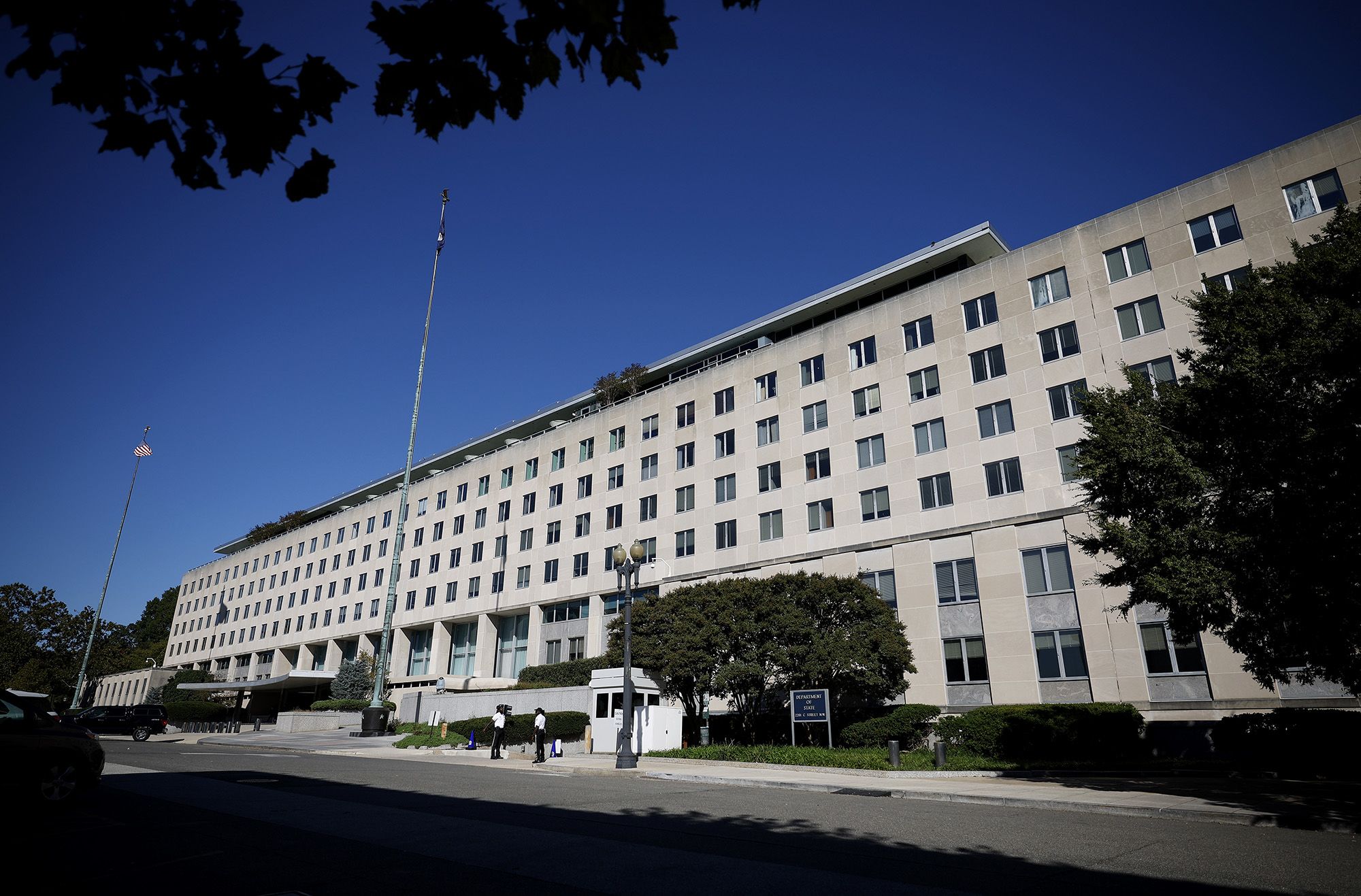 <i>Kevin Dietsch/Getty Images via CNN Newsource</i><br/>The Harry S. Truman Federal Building