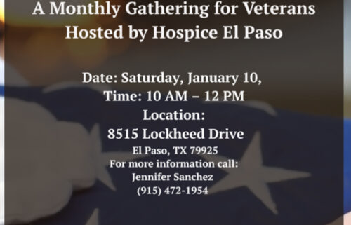 Hospice El Paso's Vet Cafe is open to all veterans from all branches of the military