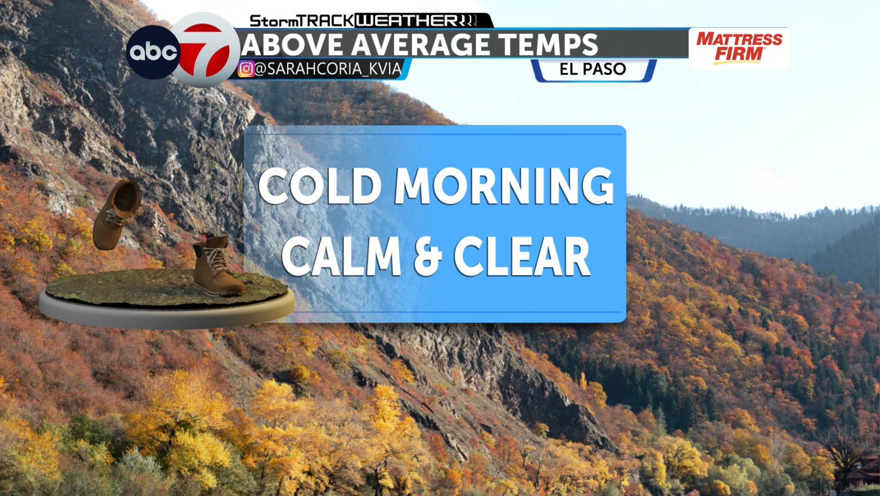 ABC-7 StormTrack Weather: Cold start, warm calm, clear by lunch