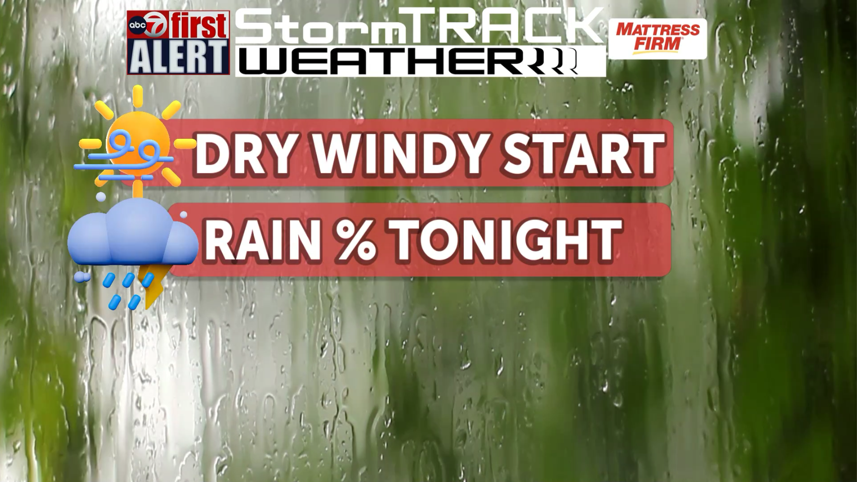 ABC-7 First Alert: Windy Thursday stronger winds and rain chances ...