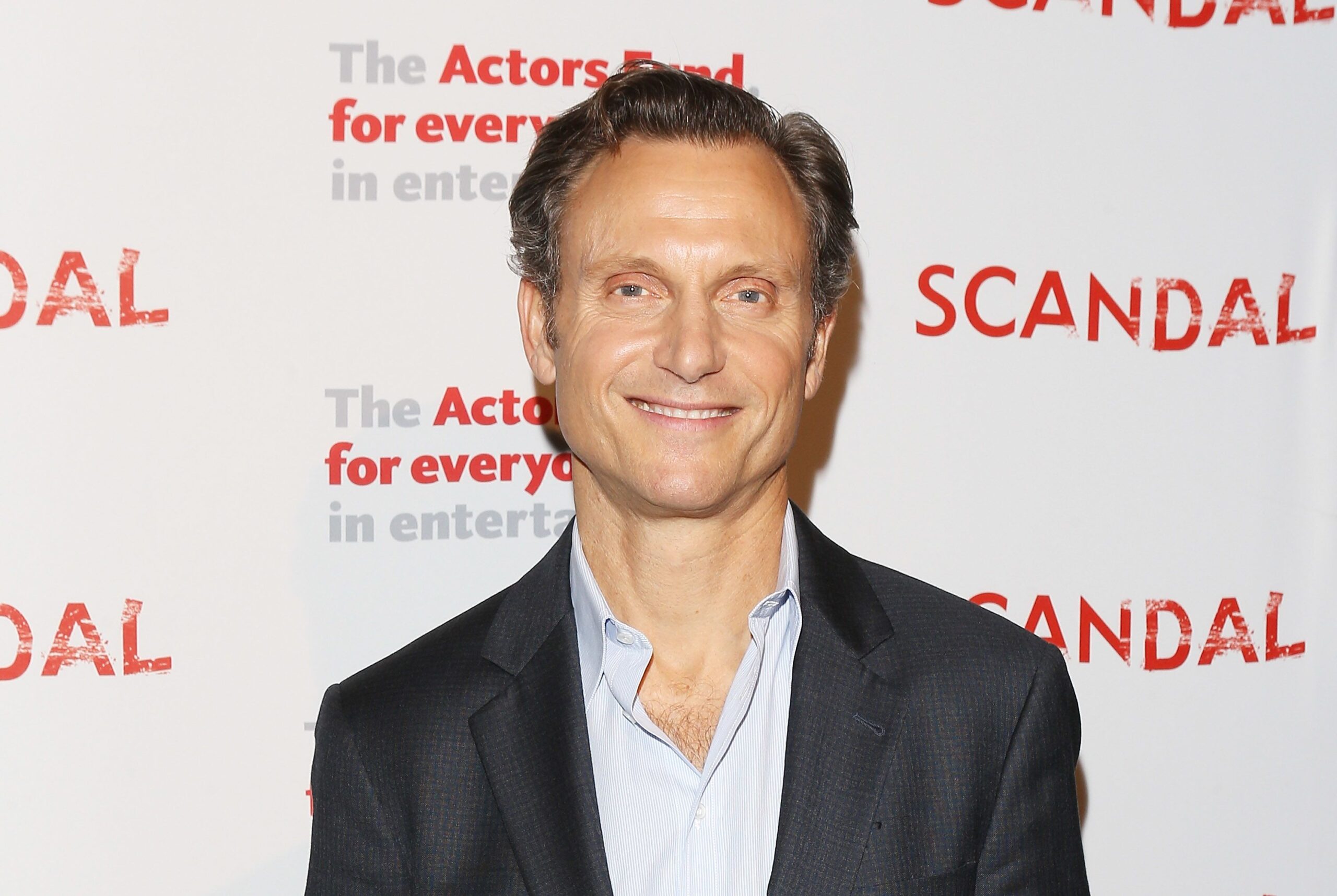 <i>Michael Tran/Getty Images via CNN Newsource</i><br/>Tony Goldwyn at El Capitan Theatre in Los Angeles