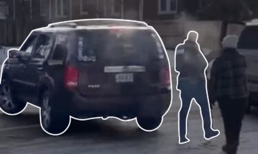 In one video posted online of the shooting