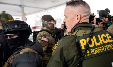 White House press secretary Karoline Leavitt speaks during a news briefing on January 26.