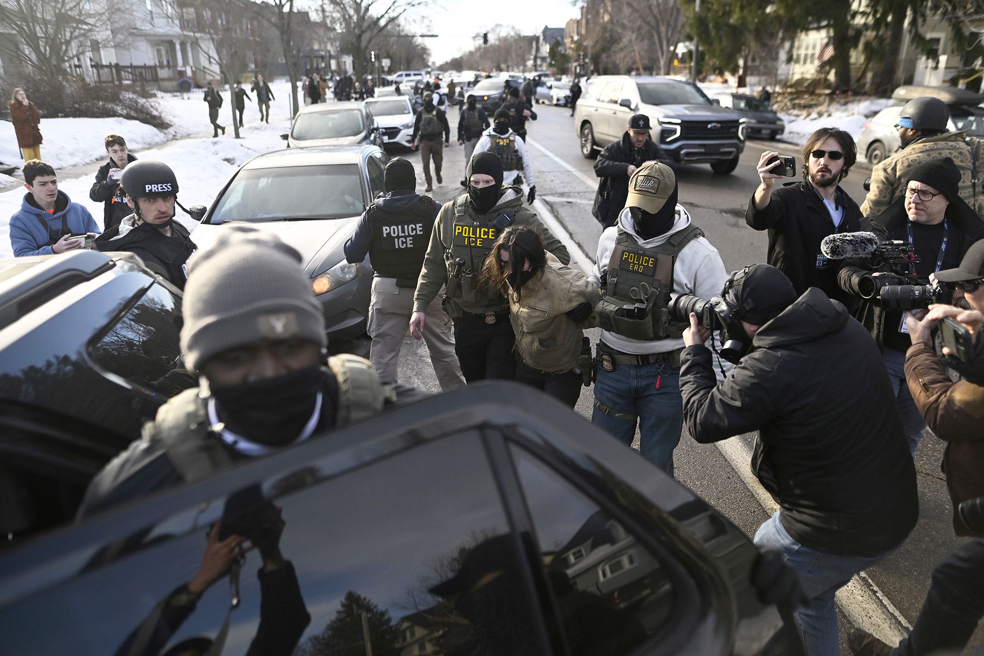 <i>Stephen Maturen/Getty Images via CNN Newsource</i><br/>Criticism is growing in Italy over the deployment of ICE agents