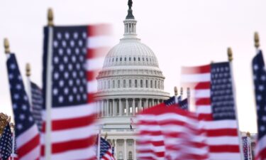 The US Capitol is shown on November 11