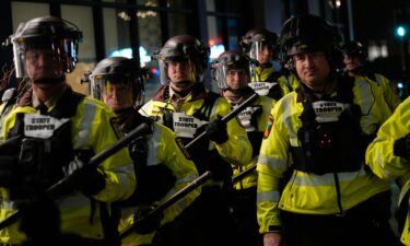 People march during a demonstration against increased immigration enforcement
