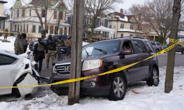 A makeshift memorial honors Renee Good