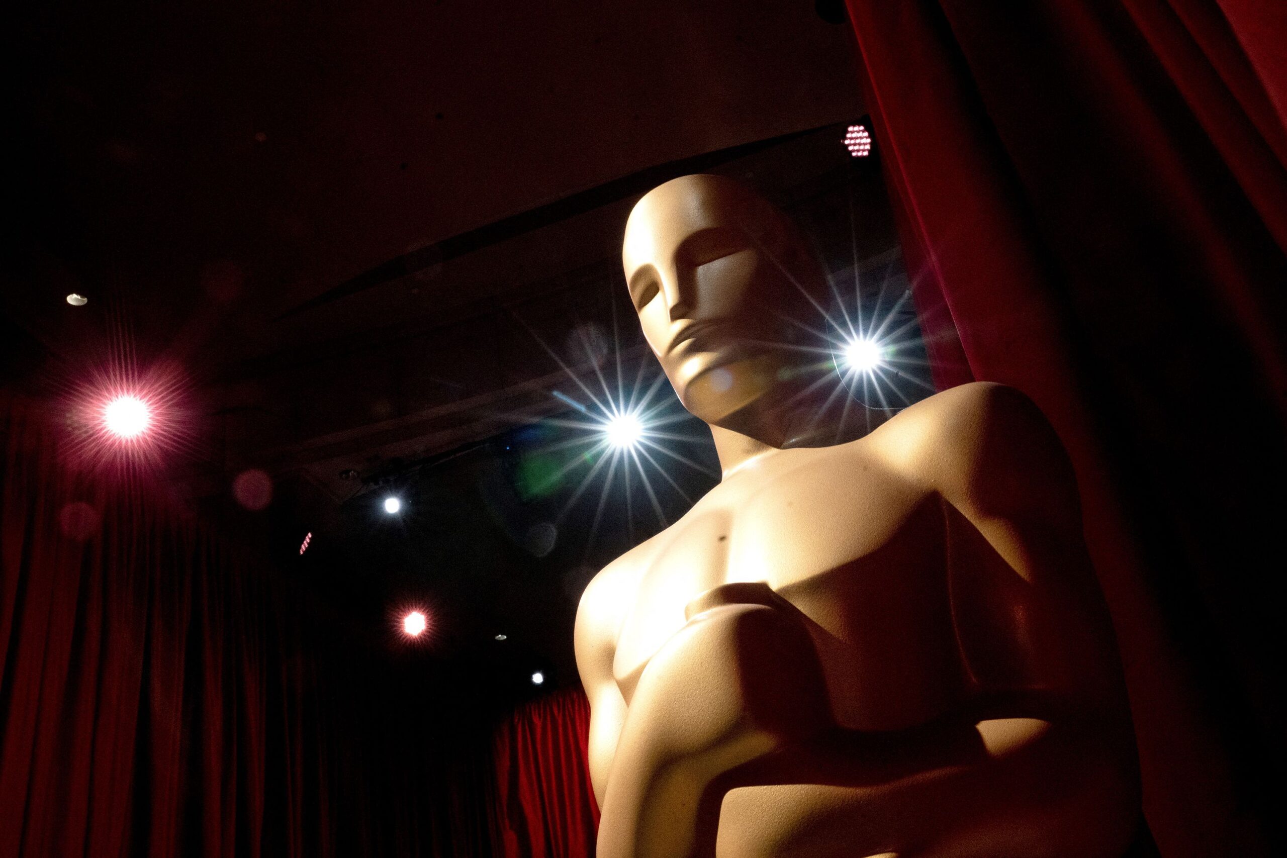 <i>Stefani Reynolds/AFP/Getty Images via CNN Newsource</i><br/>An Oscar statuette in 2023.