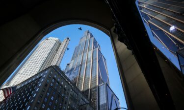 Pictured is the JPMorgan Chase & Co. global headquarters building in New York on January 20.