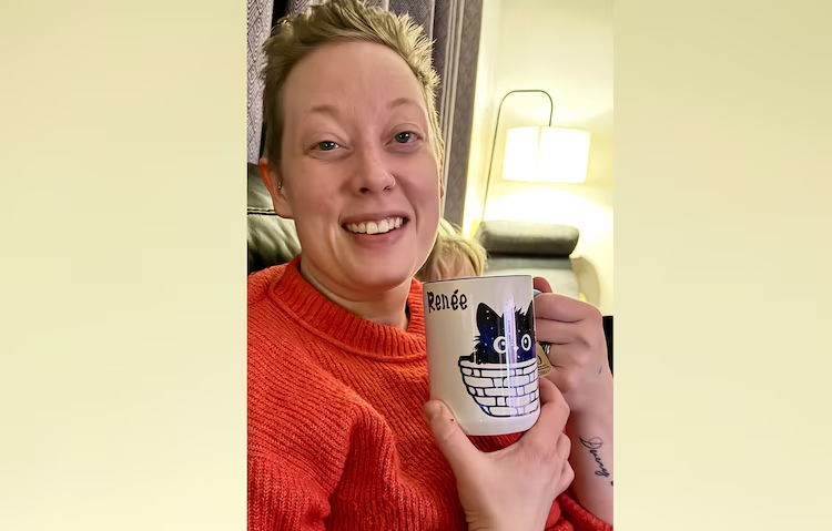 Undated photo of Renee Good provided by the law firm retained by her family.