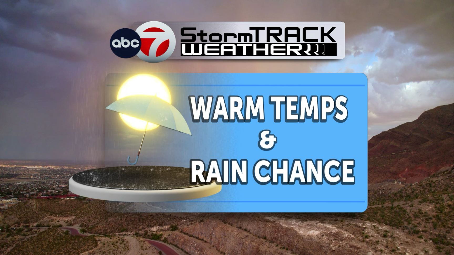 ABC-7 StormTrack Weather: Light rain chances continue with above average temps