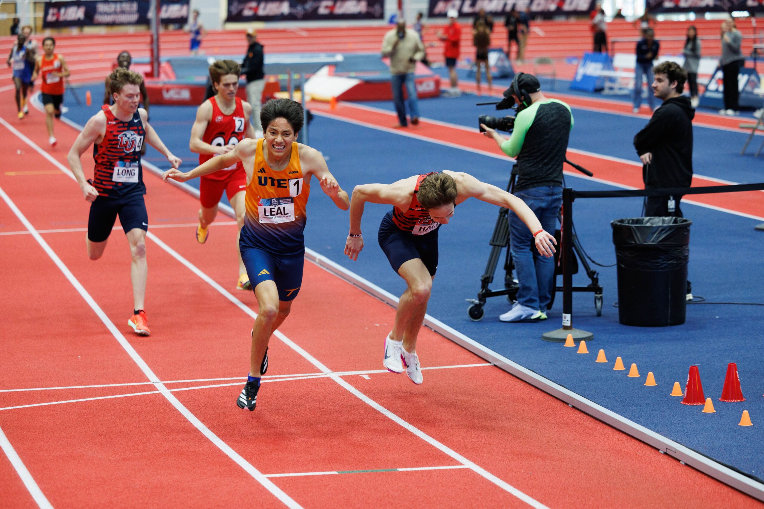 The CUSA Track and Field Indoor Championship is photographed at the Liberty Indoor Track Complex on February 28, 2026 (Photo by Joel Coleman)