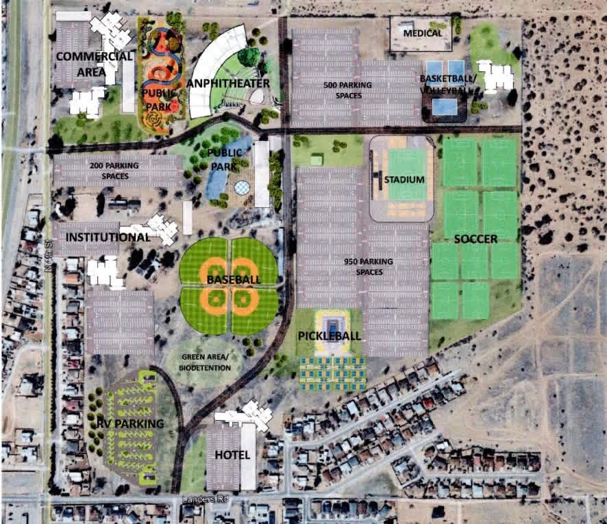 City of Anthony approves lease for regional sports complex