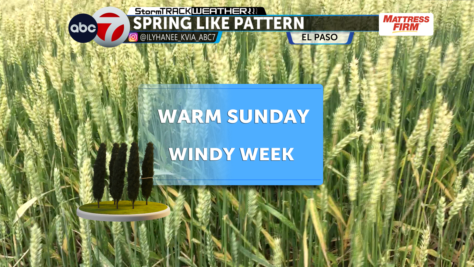 ABC-7 StormTracker: Warm and dry Sunday before strong winds return this week