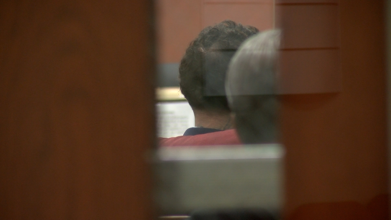 Rene Martinez sits inside the 346th District Courtroom in Downtown El Paso after being sentenced.