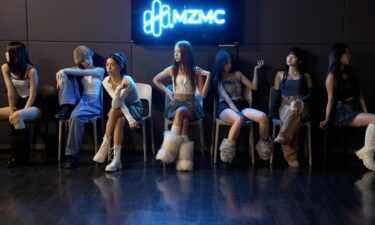 K-pop hopeful Seoyoung Yun in the recording booth.