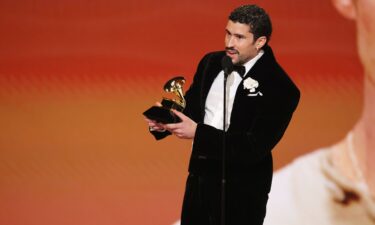 Bad Bunny accepts the Best Música Urbana Album onstage during the 68th GRAMMY Awards at Crypto.com Arena on February 01