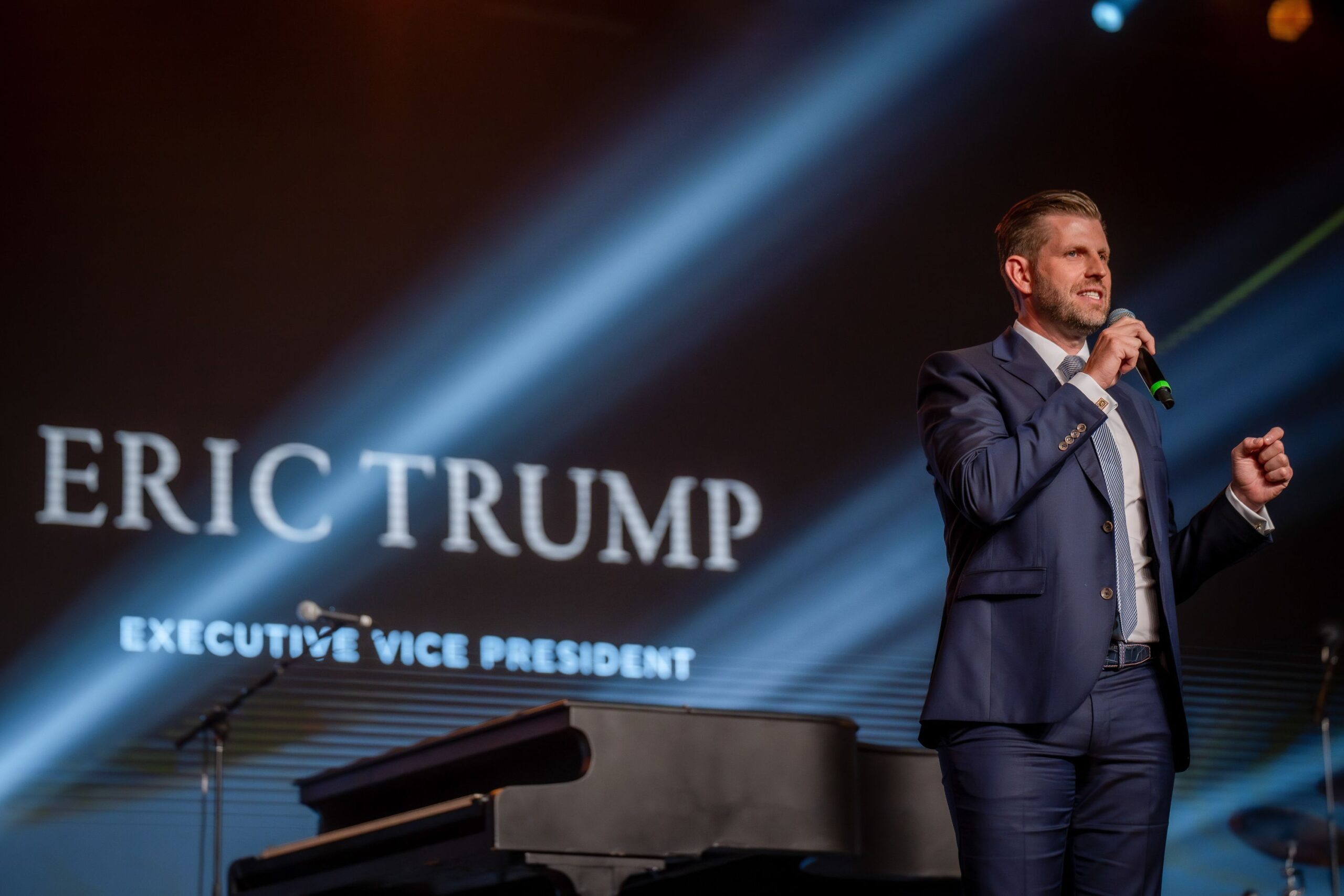 <i>Nicolas Briquet/SOPA Images/LightRocket/Getty Images via CNN Newsource</i><br/>Eric Trump