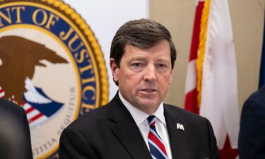 Ed Martin speaks during a press conference in Washington