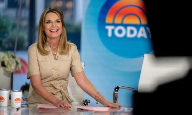 Savannah Guthrie on the set of NBC’s “Today” show on March 11.