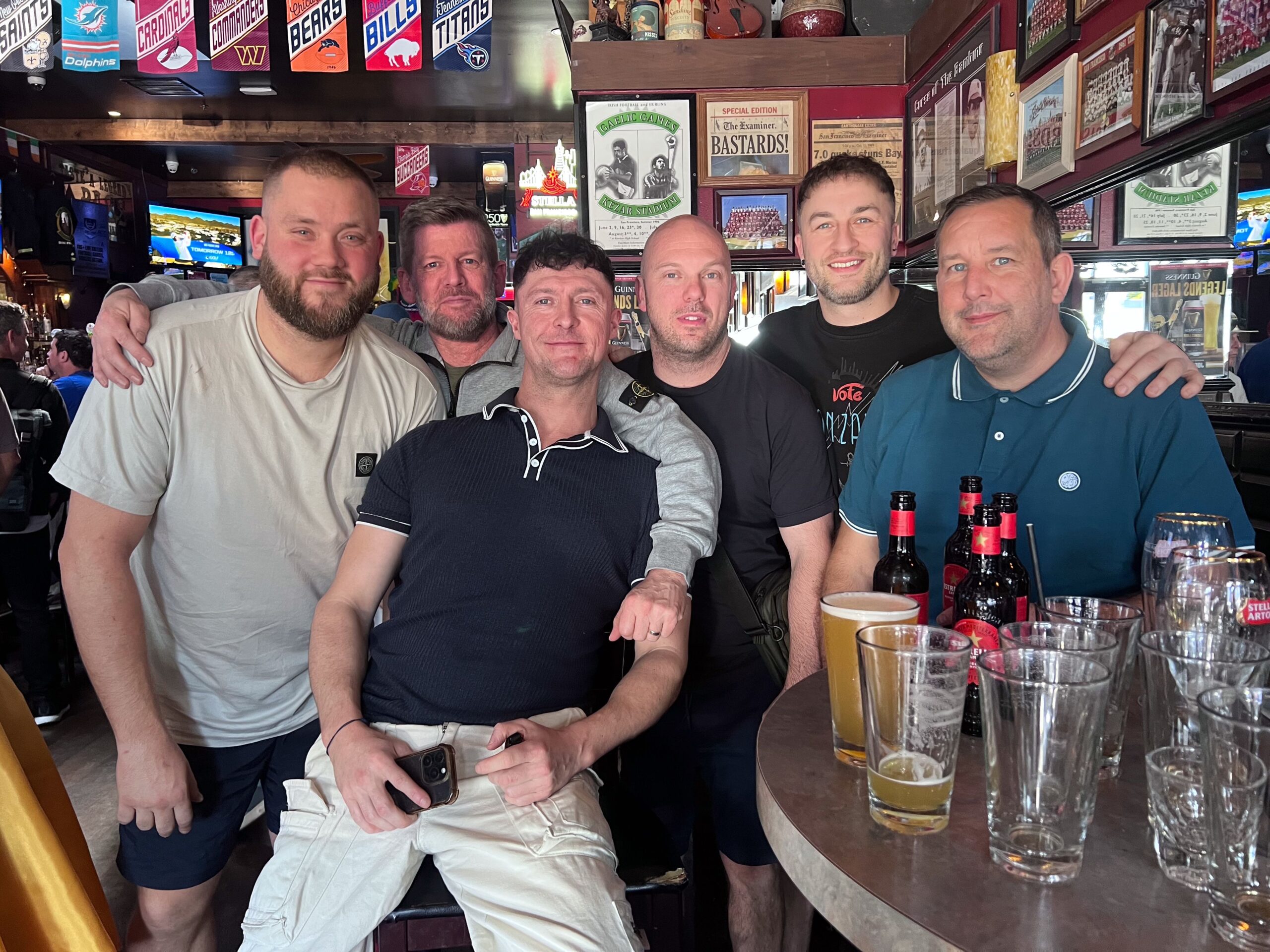 <i>Hannah Keyser/CNN via CNN Newsource</i><br/>Ian Potter and seven of his