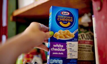 Pictured is Kraft brand Mac & Cheese in New York on July 23